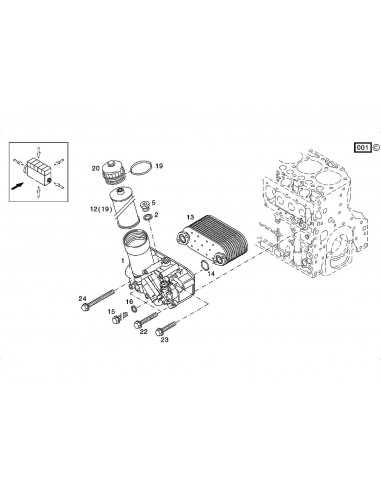 Racitor Ulei, Termoflot 04197276, 04204643, 04207180, 04207181, 04207187, 04209934, 04209935, 04209936, 04290171, 04290172, 380/