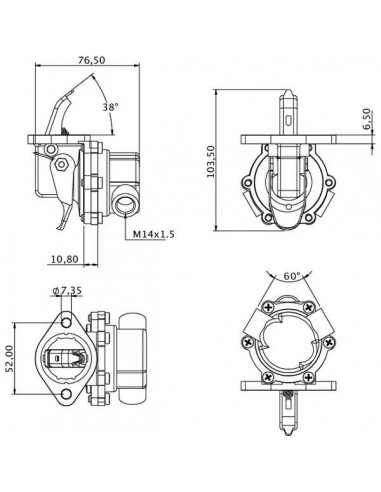 Pompa Alimentare Combustibil  Deutz  04157223, 04157222