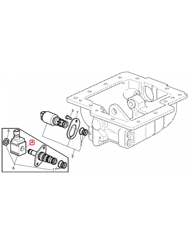 John Deere RE153687, Waterman I2SMR, 12SMR, 12VDC 14W