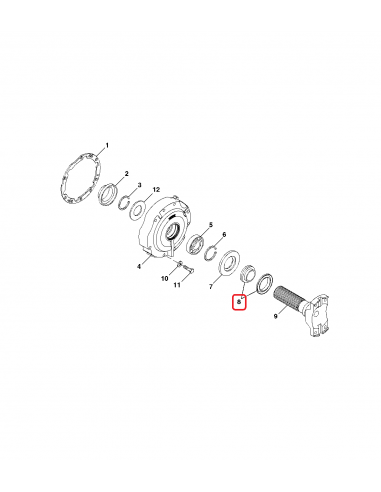 Kit Simering John Deere RE193099, RE65592, R157679