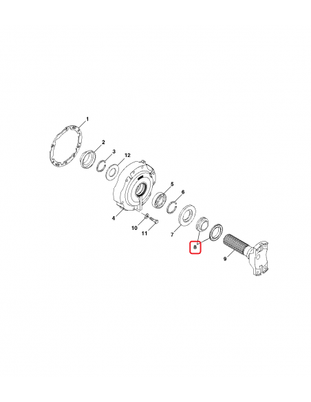 Kit Simering John Deere RE193099, RE65592, R157679
