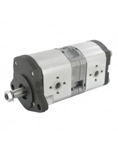 Hydraulic Pump 14+8 cm³, Rotation LH Renault 6005020874, 6005020872, 0510565323, 7700035327