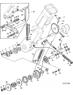 hain Sprocket, 29 Teeth  John Deere Z11435, AZ36931 2