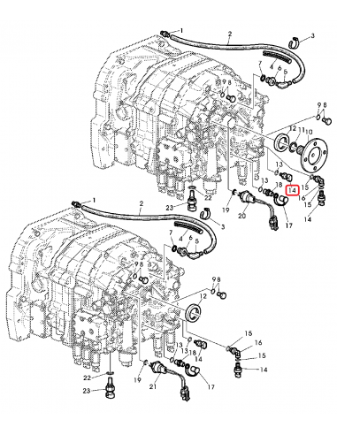 Senzor Presiune Ulei John Deere RE163656, RE217077