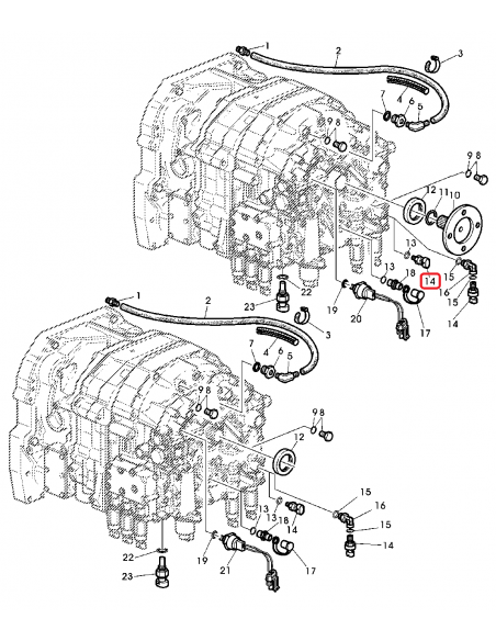Senzor Presiune Ulei John Deere RE163656, RE217077