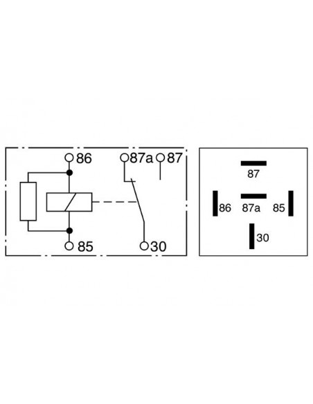 Releu 12V 30A 0332209159, 0 332 209 159
