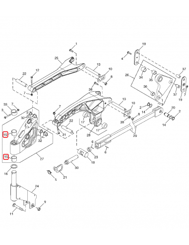 John Deere R131405, H21 AGGB