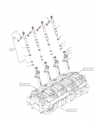 M6 8.8 ENDT F312200710020, F312.200.710.020, IVECO 93190600, 9982964,