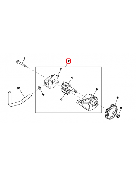 Pompa Ulei, Motor John Deere DZ100021, RE18878, RE521756, SE501813