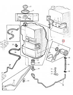 Sonda, Indicator Combustibil Rezervor John Deere AL68201, AL41630, AL38314, AL33498 2