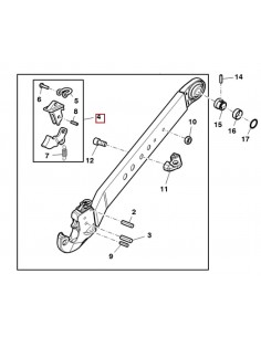 Kit Reparatie Tiranti CAT.3 AL117727, 34M7245, 34M7243, 04435245.4, 044352454, 1678022, 3903314M91, 44352454, CH167-8022, 200002 2
