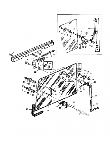John Deere AL70847, L57978, L57979, JXAL70847,
