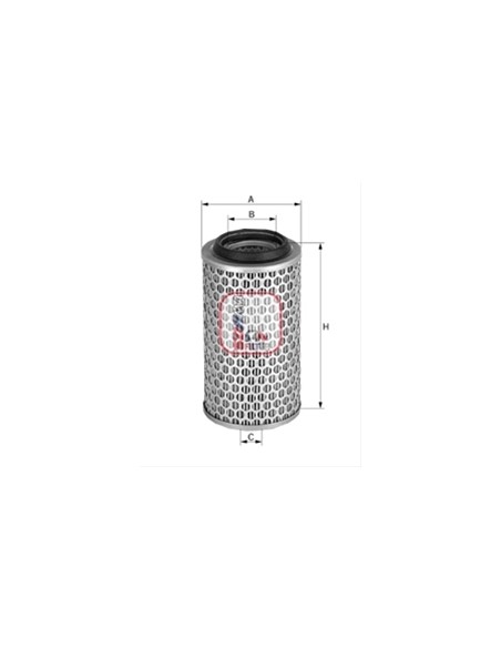 Filtru Aer Principal 165x351 mm SOFIMA S0950A