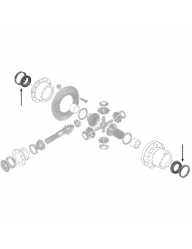 Rulment Ø 82.5x125.5x25.4 mm 27620, 27687