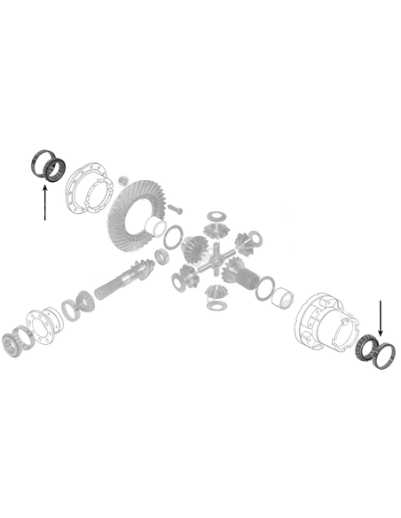 Rulment Ø 82.5x125.5x25.4 mm 27620, 27687