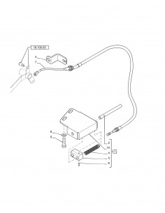 Cablu Reductor 660 mm 84193546, 47455800 2