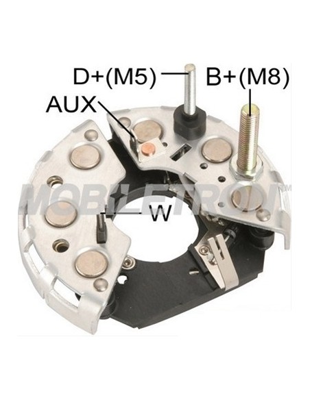 Diode Plate, Alternator 114 mm - 35A