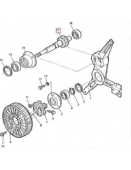 Z12580, Pinion, Z-14