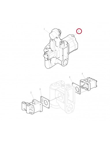 Hydraulic Pump, Transmission 25.7 CC 82031027, LG00950003, 567LG00950003