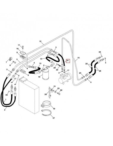 RE155218, RE60684, Conducta, Furtun, Aer, Conditionat,