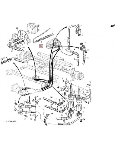 Push Pull Cable John Deere AZ41462