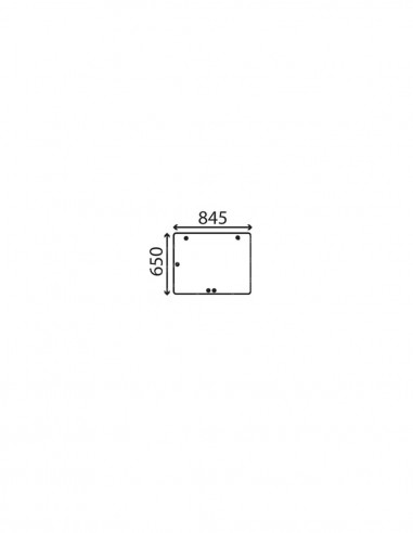 Geam Spate Superior 650x845 mm 5 Gauri Case IH 3233046R3, 182027A1, 3233046R4, 182027A2, MC182027A2, 3233046R3X, 3233046R4,