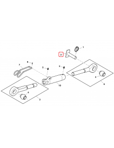 L158185, AL78785, JXL158185, Bolt, Tirant, John Deere 2