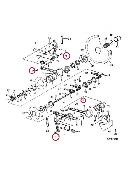 186597C1, B94623, Bush, Case-IH