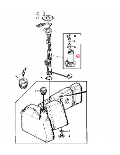 Pompa Combustibil Electrica John Deere AL113125, AL210056, AL226603, AL78405, AL81173, 1-33-155-070, 133155070 2