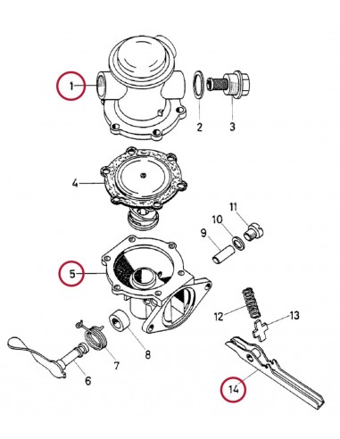 Pompa Combustibil Case IH 3055375R92, 3055375R93, 3132697R91,  3132697R92, 3143697R91, B503521