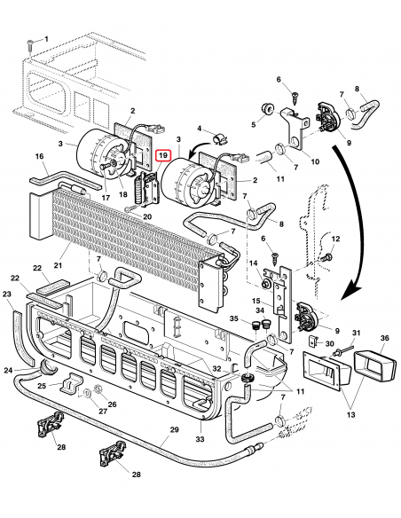 Resistor, Air Conditioning John Deere AL111591, AL152449, AL224589, AL77301