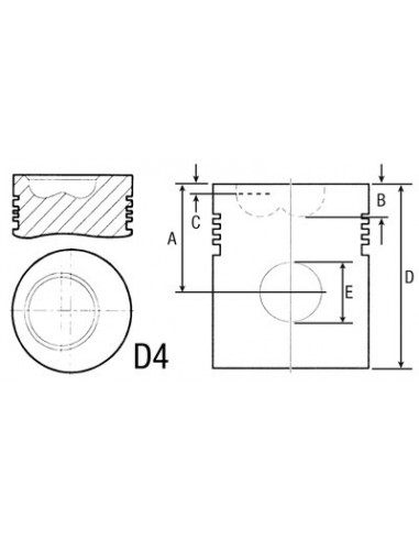 E7NN6108FA, E7NN-6108-FA, 87800266, 87295264