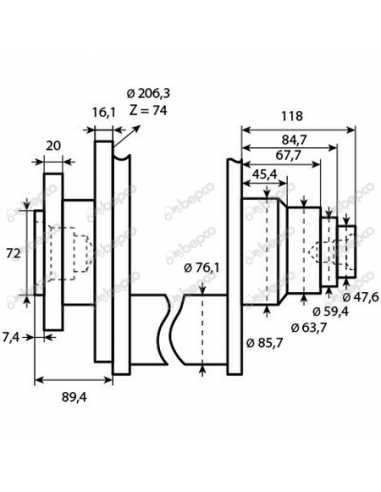 John Deere AR96189, RE42671, RE53422, R40740, R56934 AR96189, RE42671, RE53422, R40740, R56934