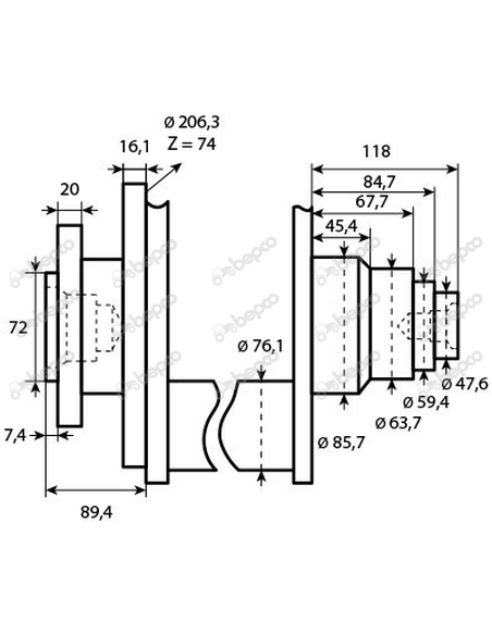 John Deere AR96189, RE42671, RE53422, R40740, R56934 AR96189, RE42671, RE53422, R40740, R56934