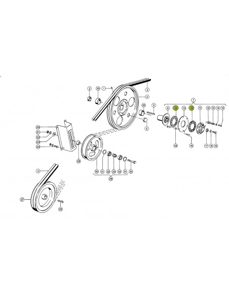 Claas 619510, 619510.1, 0006195101, 629339, 629339.0, 0006293390