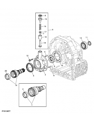 Rulment 83x95x15 mm John Deere JD10269, F-201851.1, F2018511