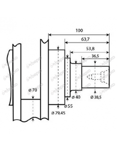 Arbore Motor 4 Cil. AT18030 2