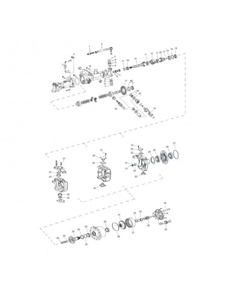 Cruce Cardanica 35x87 mm 1975562C1, AL38516, AL38517, RE23191, F281303022100, F281303022110, F281303022110
