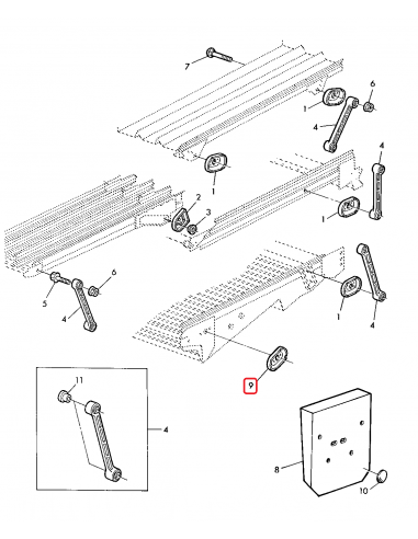 Gasket John Deere Z60317, Z64043
