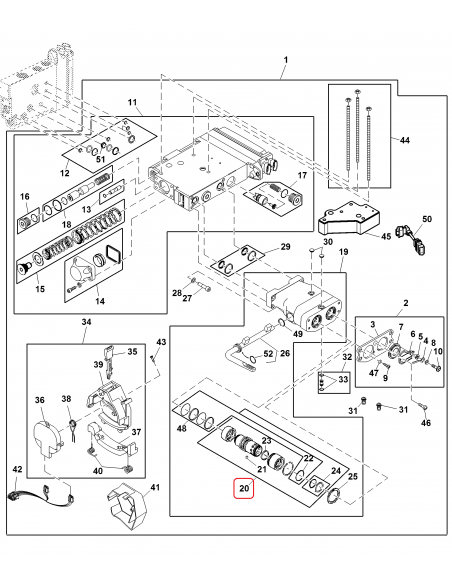 Coupler, Breakaway, Female 1/2 - DN12 - SCV John Deere RE577560, RE256693, RE226728, RE203206, RE174920, AL213391