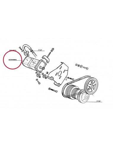 Pompa Hidraulica Motor 11+6 AGCO Laverda 322049800, LA322049800, PNN 11+6 S