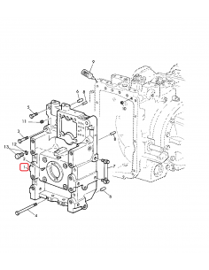 Housing, Rear PTO John Deere RE220946, RE220947,  R218163, R218406, R228433, R254955
