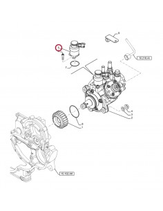 Valve, High Pressure Pump 42574911, 42567116, 71754808 2