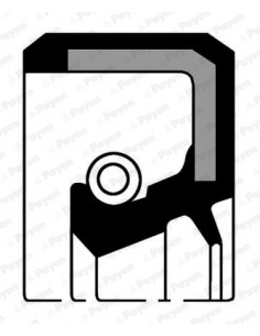 Simering Palier Spate 95x115x12 mm 12441101780