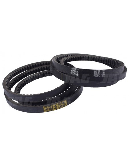 Belt AVX13x1337 mm Perkins 2614B655, 2614555, 2614655, 2614B055, 2614B155, 2614B555, 2614B655,