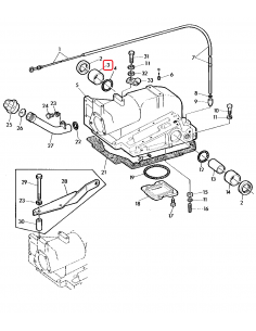 Bucsa Ax Ridicare Hidraulica Stanga John Deere R58199 2