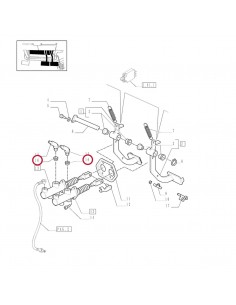 Garnitura 22.2x13 mm 5181447, 82021083, 9966201, 9970261 2