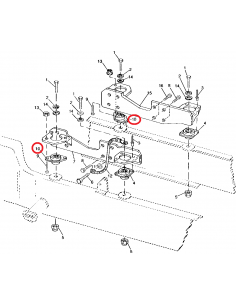 Tampon Motor John Deere  AM101952 2