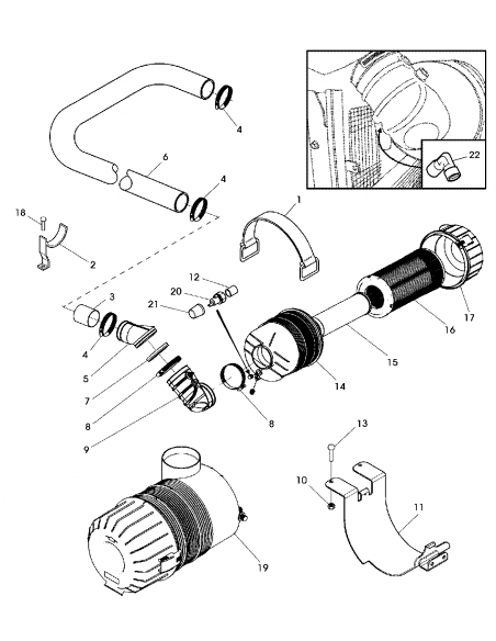 Filtru Aer Principa Donaldson P783730, Manitou 563416, 85814174