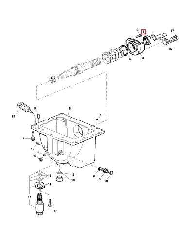 Simering Ø 44.45x63.50x12 mm AL79750